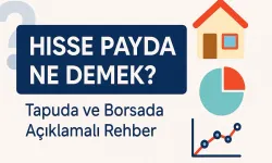 Hisse payda ne demek? Tapuda ve borsada anlamı 2025