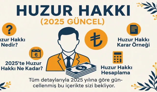 Huzur Hakkı Nedir? Huzur Hakkı Karar Örneği (2025 Güncel)