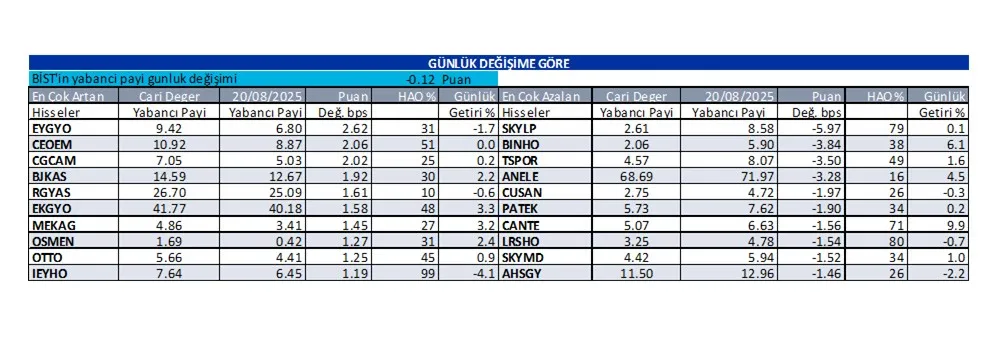 Yabancı Oranı-6